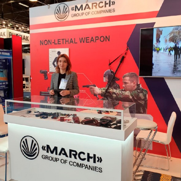 «MARCH GROUP» LTD tops the list of Russian developers and manufacturers of stun guns, and worthily represents Russia at international security forums.